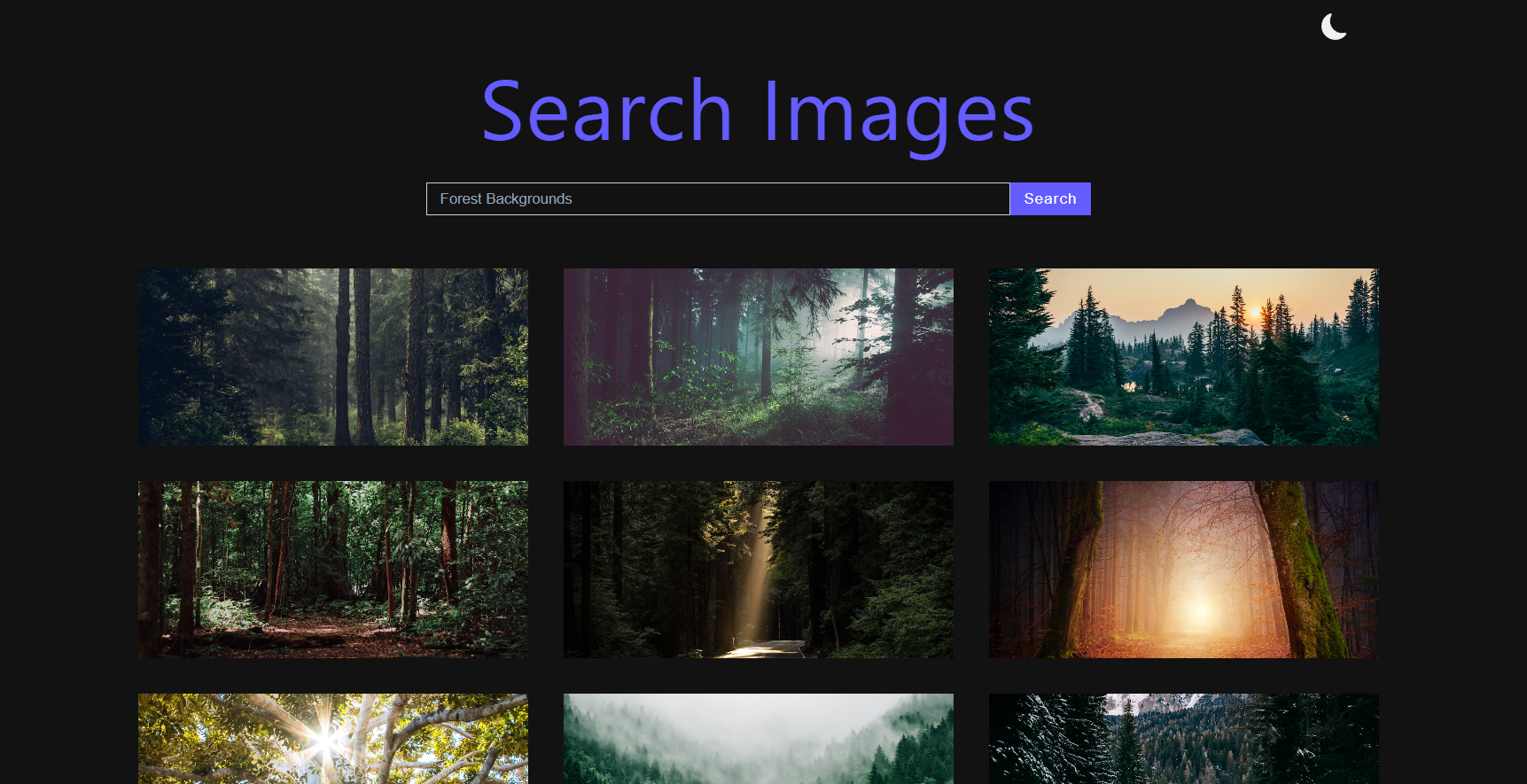 Image Search Web Application